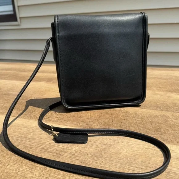 🖤 Vintage Coach Compact Pouch 9620 Crossbody 🖤 - Picture 3 of 5